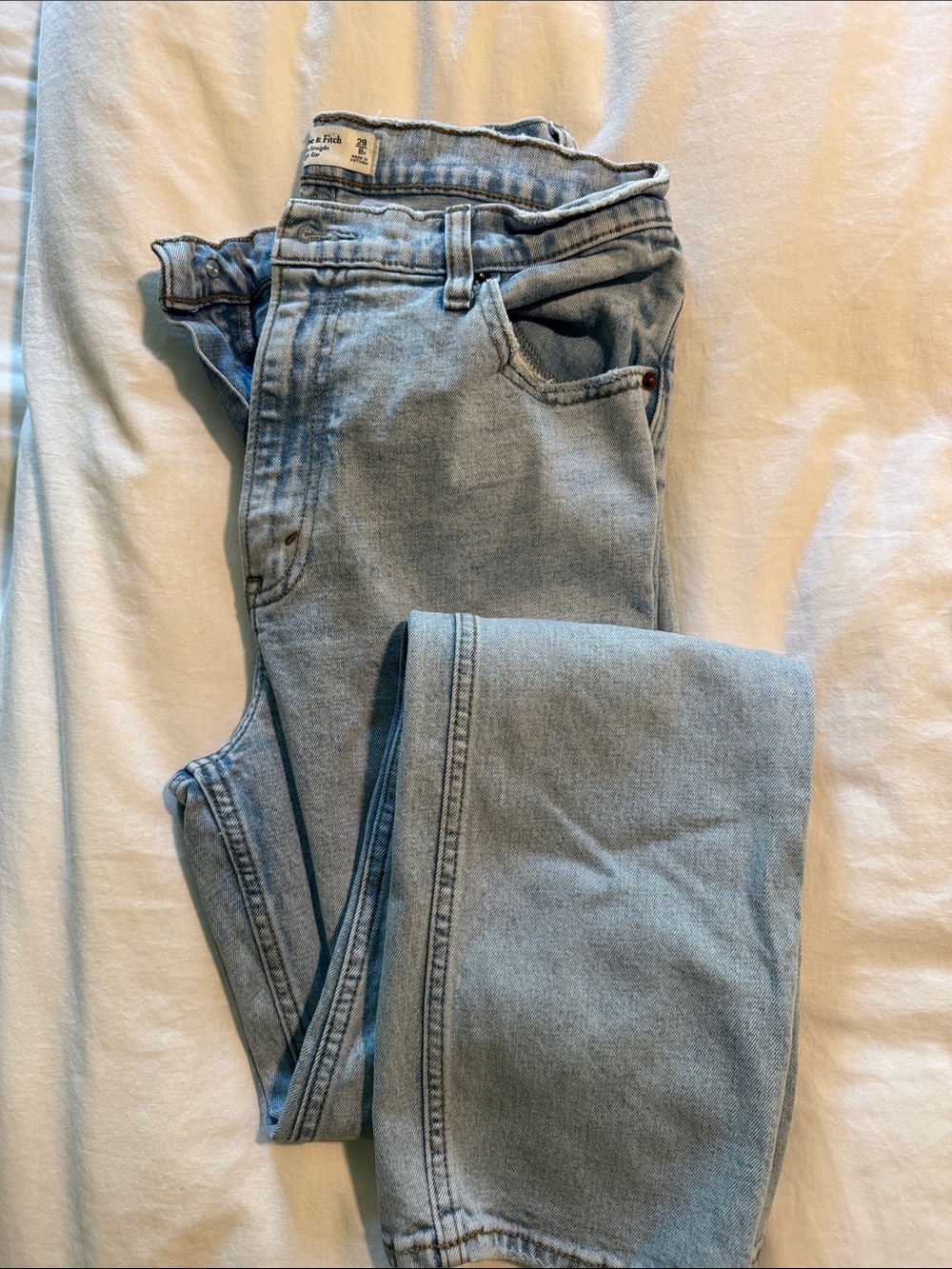 Abrecrombie 90s slim straight jeans
